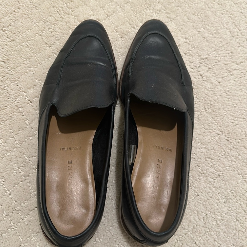 Black Everlane Loafers